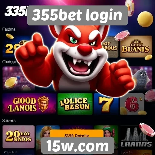 Principais jogos disponíveis após login no 355bet